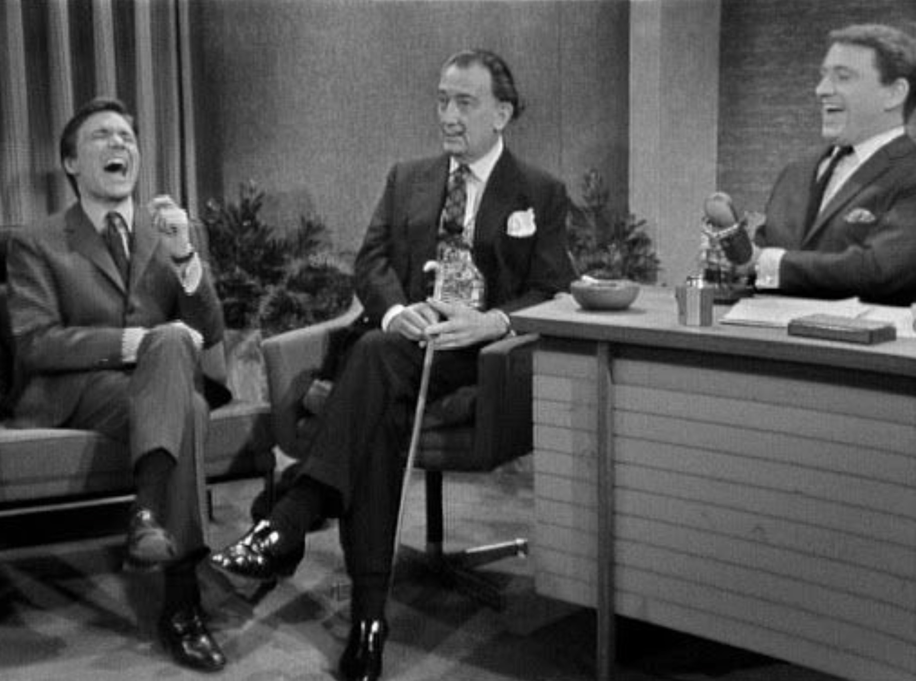 Salvador Dali on “The Merv Griffin Show” 